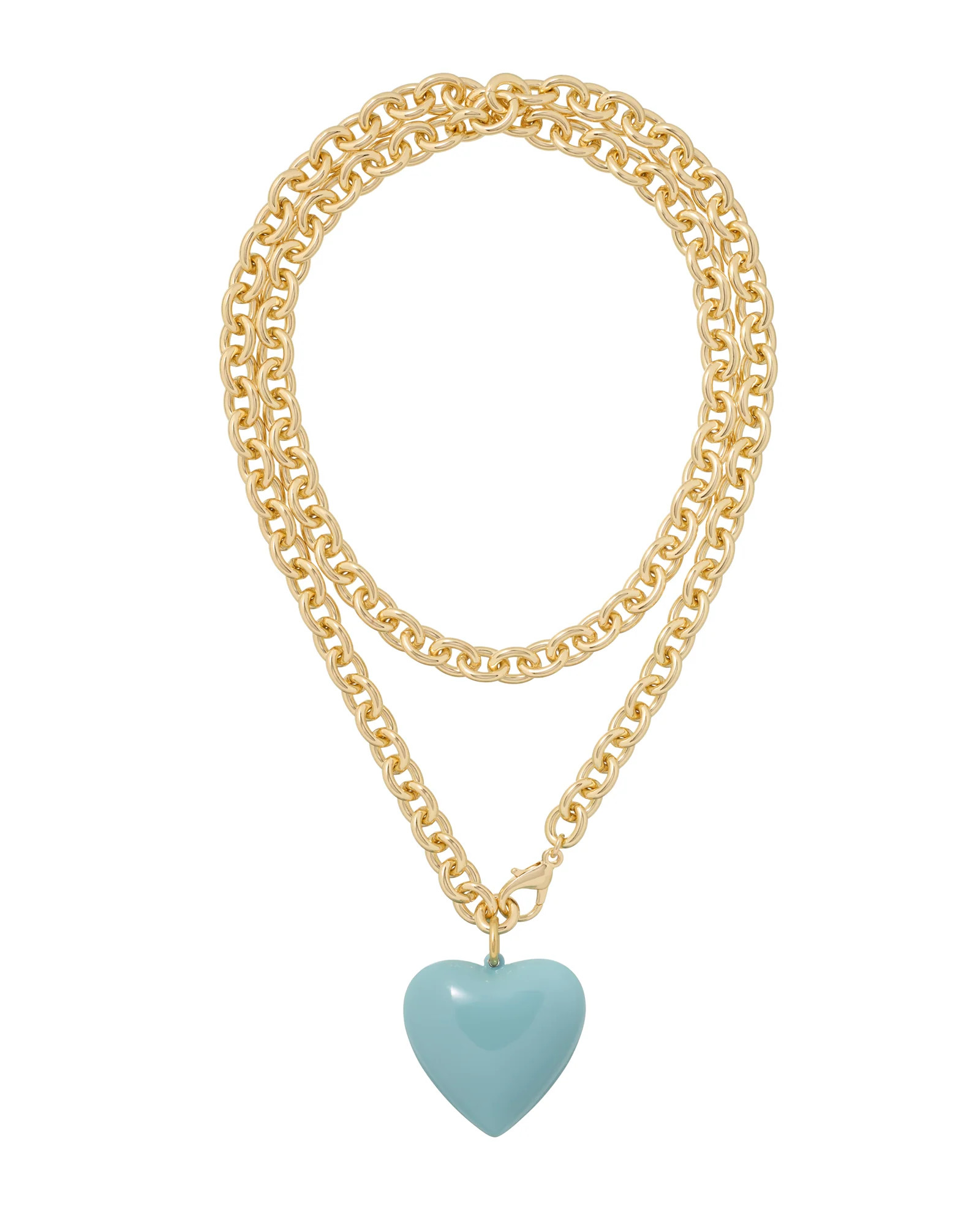 The Big Puffy Heart Charm Necklace | Roxanne Assoulin