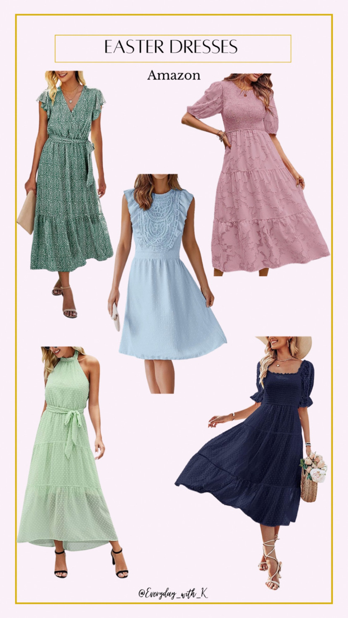 Easter/ Spring Dresses from Amazon

#LTKstyletip #LTKunder50 #LTKFind
