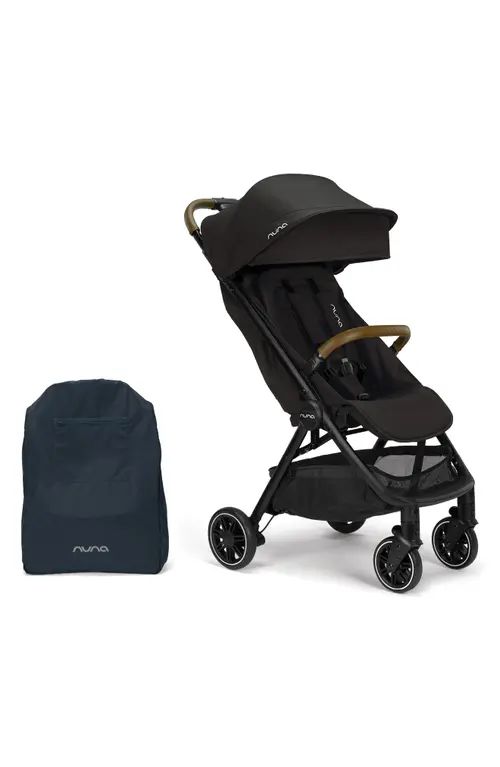 Nuna TRVL™ Lightweight Stroller in Caviar at Nordstrom | Nordstrom