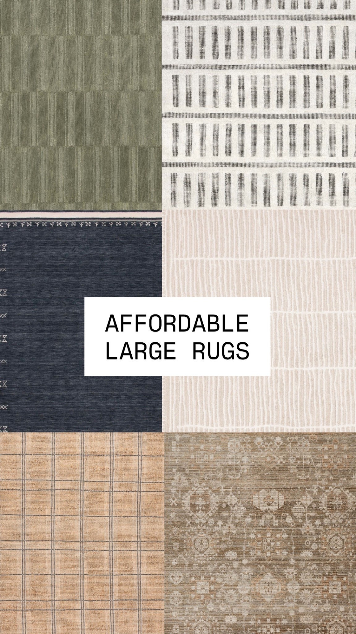 Found some great area rugs on sale below!!! It’s hard to find good ones quality rugs that aren’t a million bucks and I’ve had great experience using rugs from these brands ⤵️