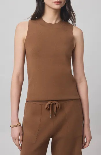 Splendid x @cellajaneblogsleeveless Sleeveless Tank Top in Caramel at Nordstrom Rack, Size Medium | Nordstrom Rack