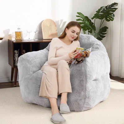Bean Bag Chair, Bean Bag Couch With Armrests | Wayfair North America
