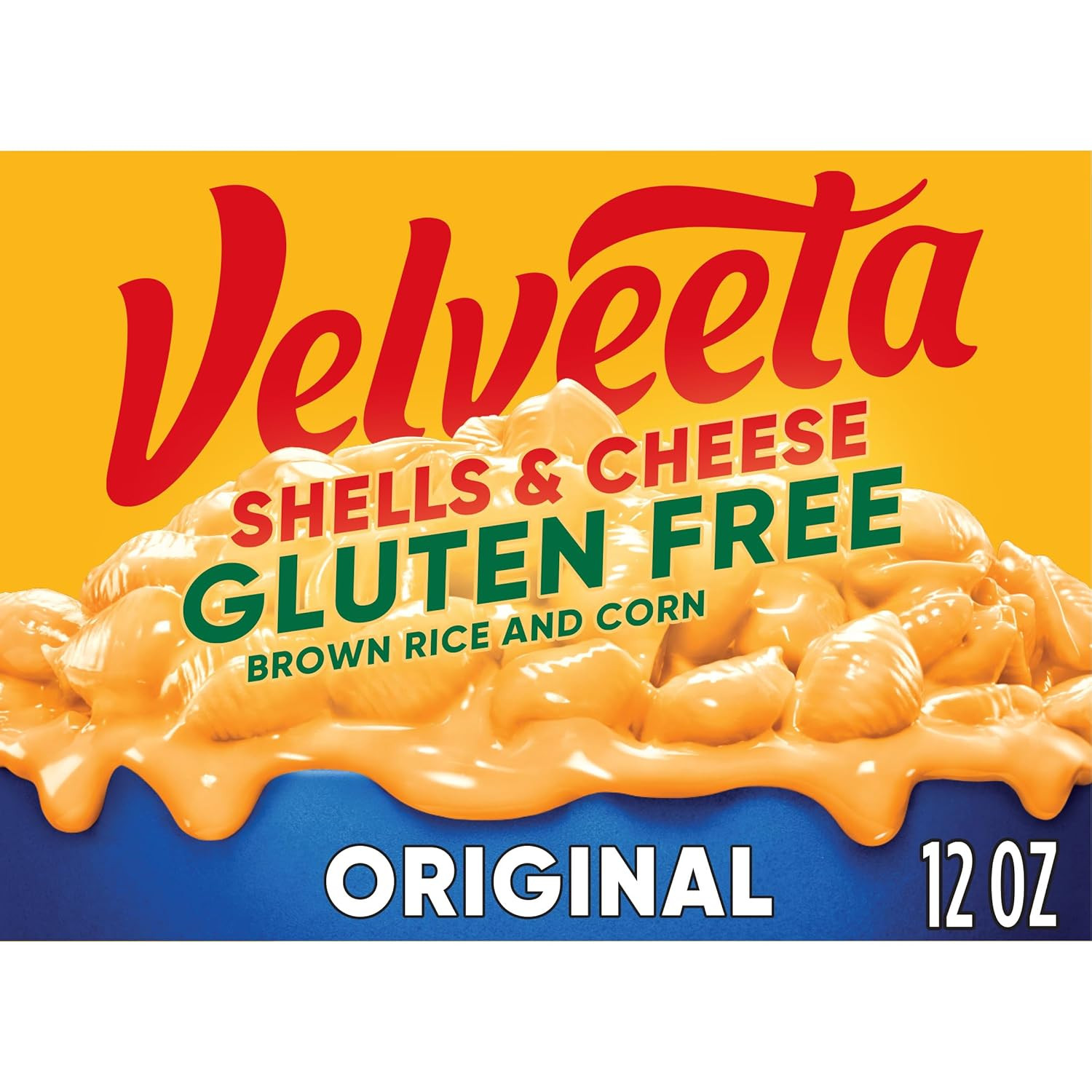 Velveeta Gluten Free Shells & Cheese, 12 oz Box | Amazon (US)