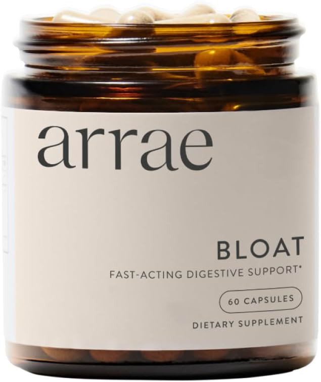 Arrae Fast-Acting Bloating Relief Digestive Enzymes, All Natural Bloat, Gas & Indigestion Relief ... | Amazon (US)