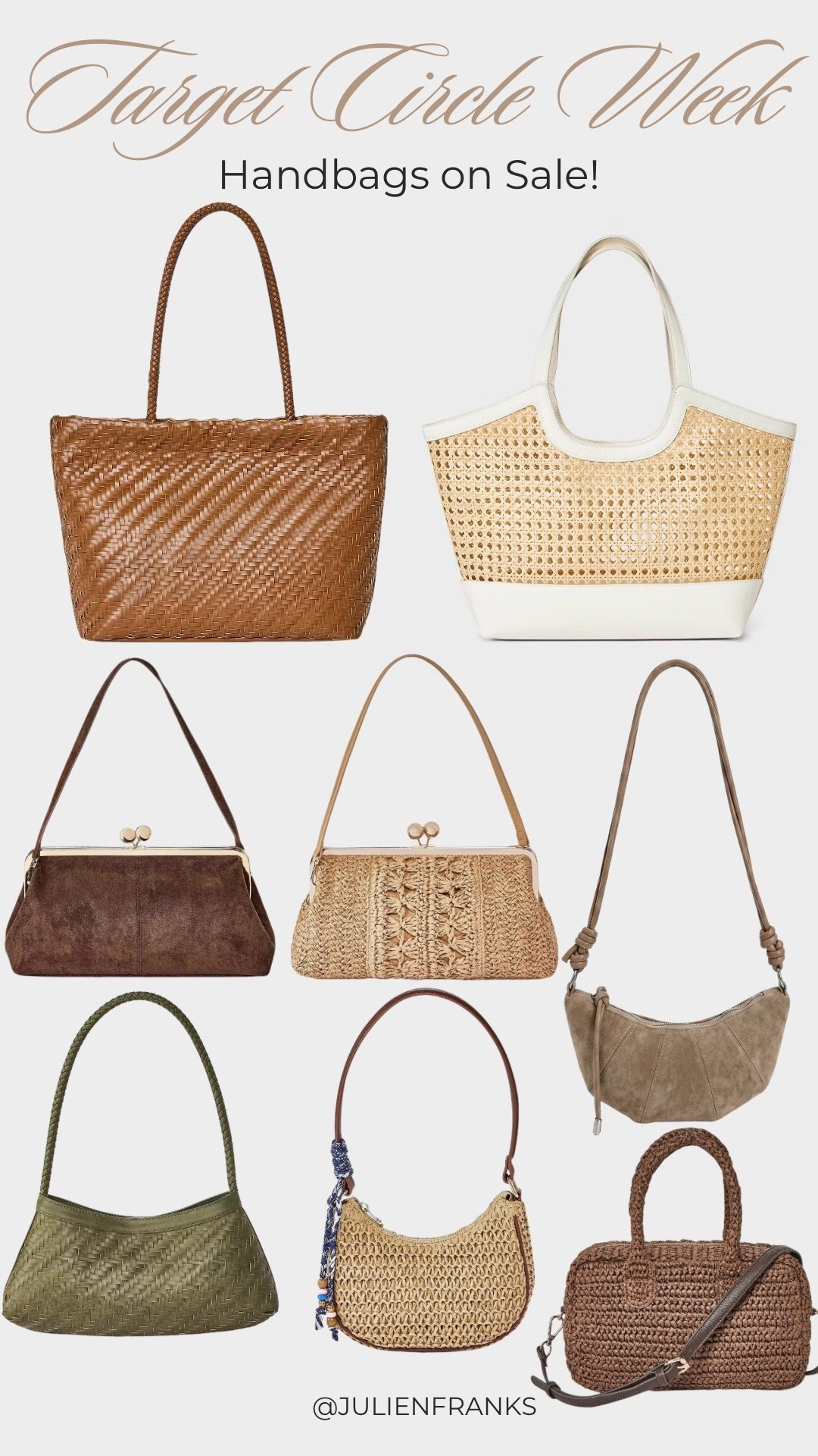 40% off handbags TODAY ONLY for Target Circle Week! 🤍🛍️

#LTKSaleAlert #LTKootd #LTKmomlife