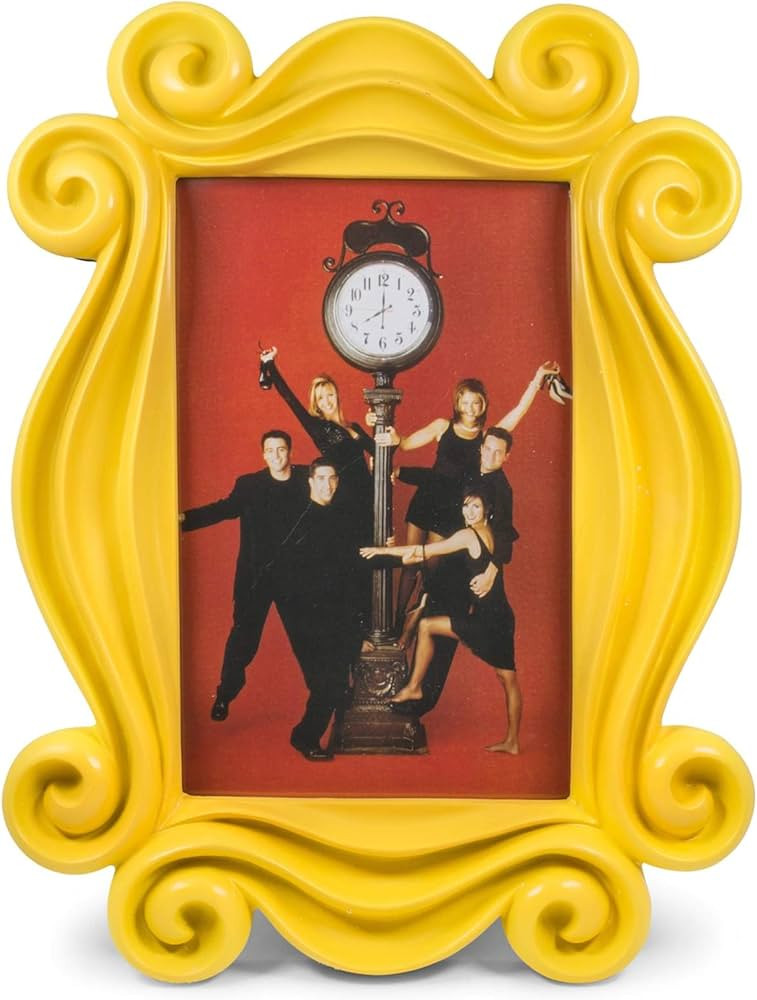 Ukonic Friends TV Show Yellow Door Polyresin Photo Frame With Stand | Hanging Picture Display | H... | Amazon (US)
