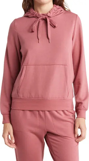 90 DEGREE BY REFLEX Terry Brushed Pullover Hoodie | Nordstromrack | Nordstrom Rack