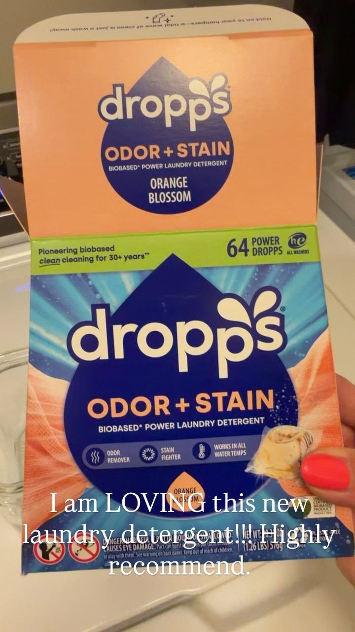 It’s SO good!! The scent, the effectiveness, the ease. Non-tox home  clean home 
Dropps laundry detergent

#LTKdayinmylife #LTKHome #LTKmomlife
