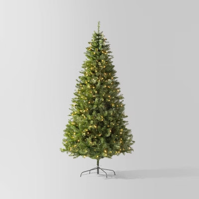 7.5' Pre-lit Alberta Spruce Artificial Christmas Tree Clear Lights - Wondershop™ | Target