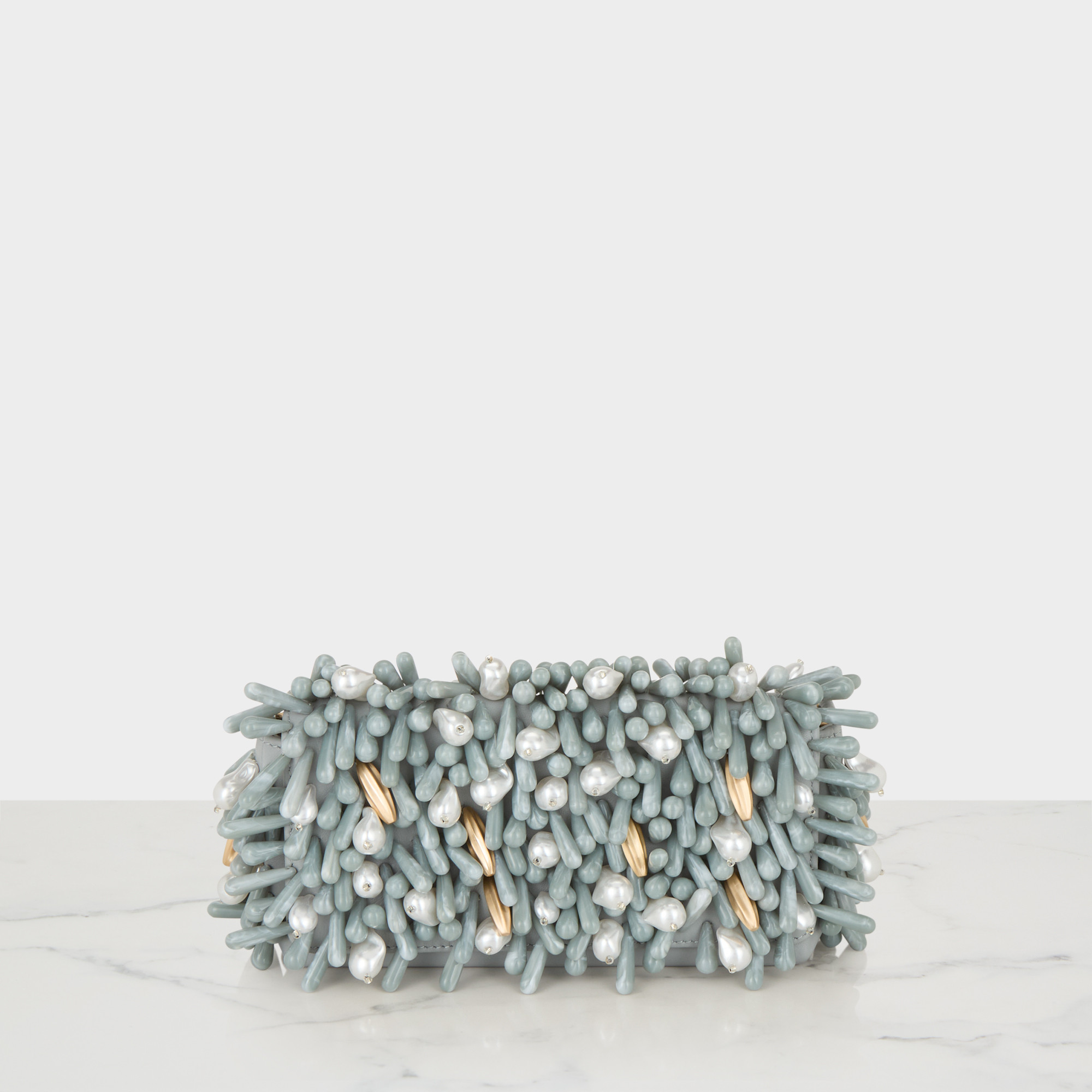 CULT GAIA Perla Clutch Bag - Celadon Multi | Brown Thomas (IE)