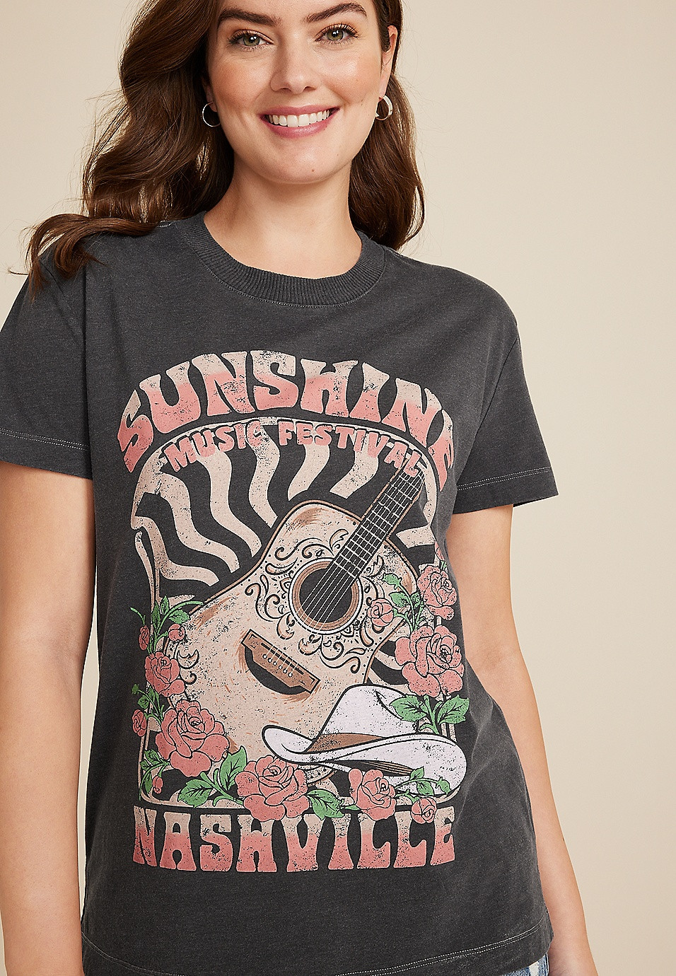 Sunshine Music Festival Nashville Graphic Tee | Maurices