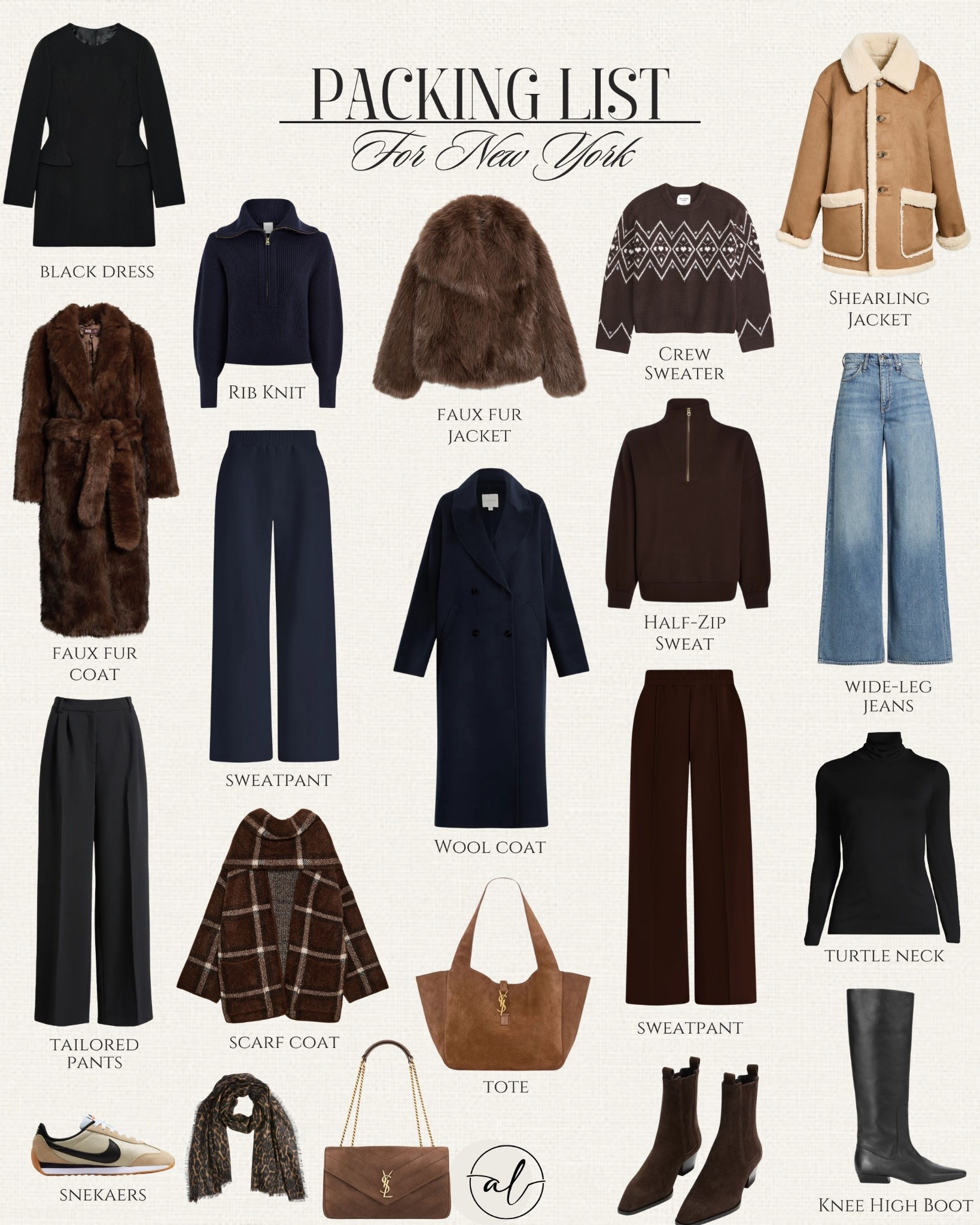 Packing list for New York - winter edition: coats, sets, dresses, sweaters and more 

#LTKSeasonal #LTKStyleTip #LTKU