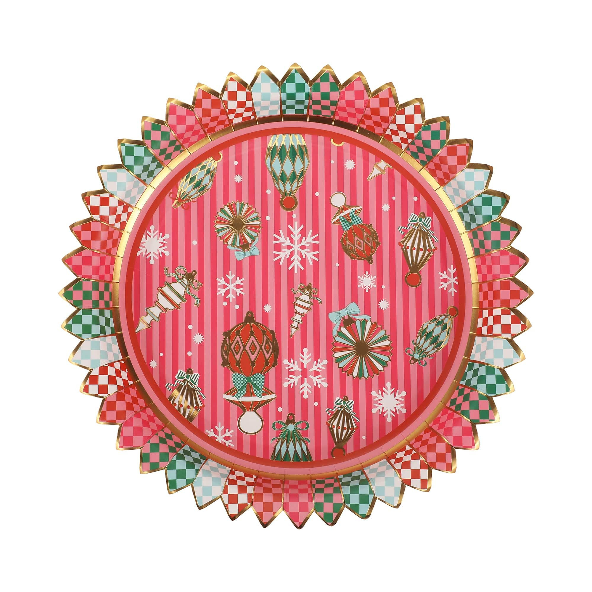 Deck the Halls Dinner Plates (10 count) | Packed Party