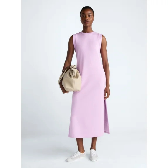 Scoop Women's and Women's Plus Scubaknit Sleeveless Maxi Dress, Sizes XS-4X | Walmart (US)