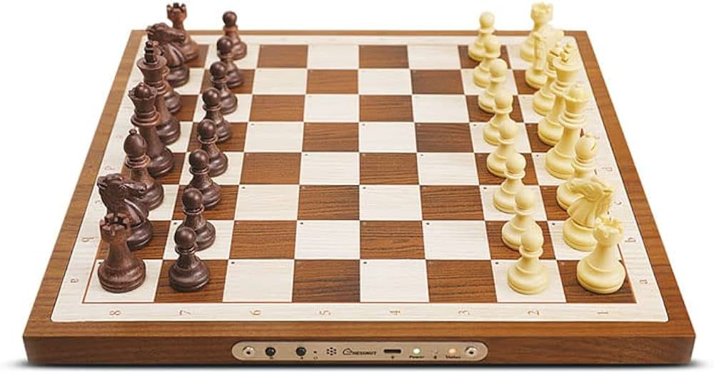 Chessnut Air Electronic Chess Set, A magnificently Handcrafted Wooden Chess Board with Extra Quee... | Amazon (US)