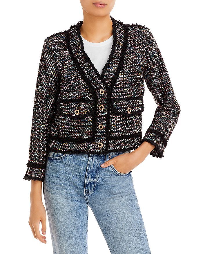 Tweed Cropped Blazer - 100% Exclusive | Bloomingdale's (US)