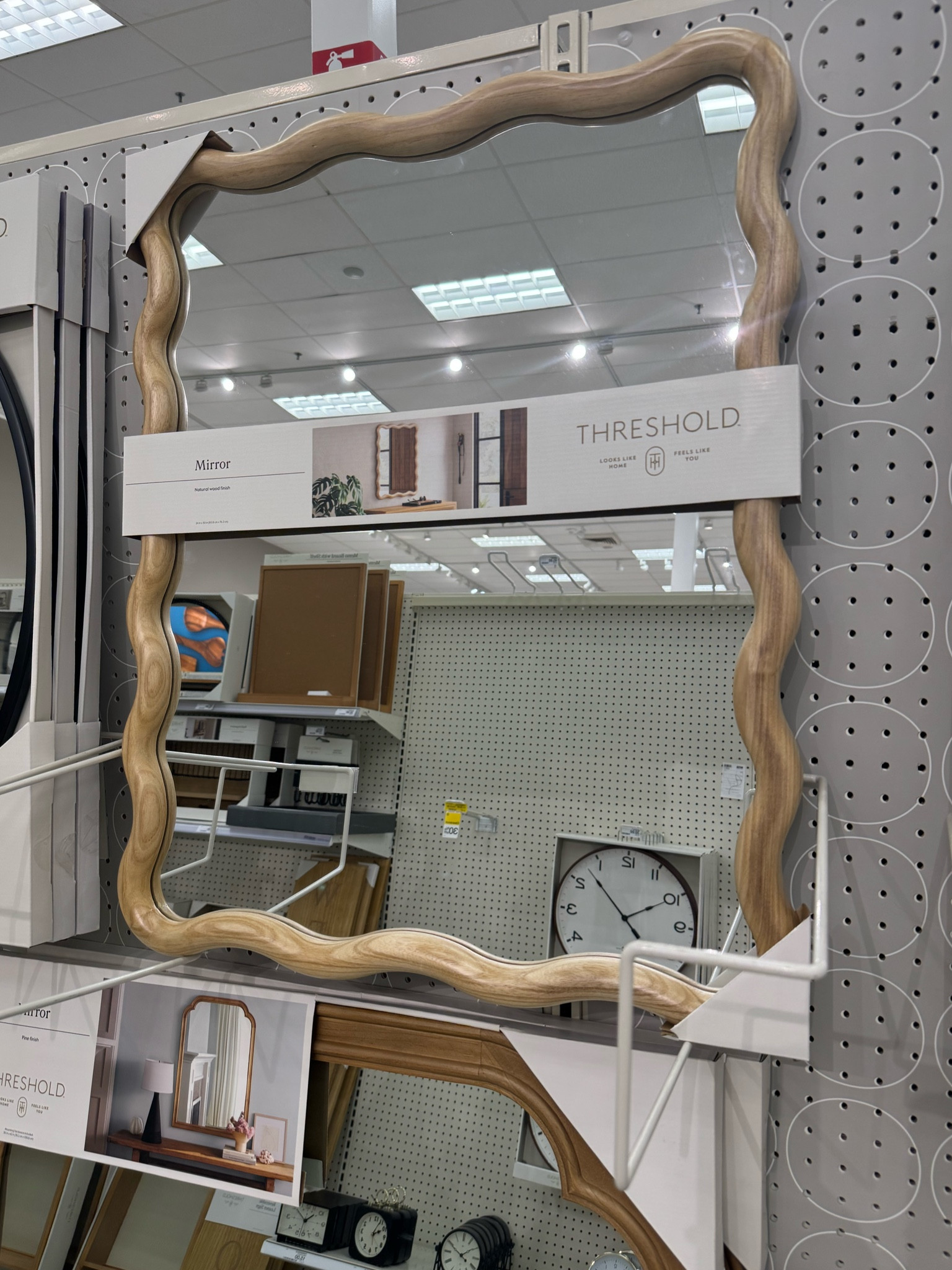 OBSESSED with this mirror! If I had any wall space that doesn’t already have a mirror on it, this would have came home with me tonight lol 😆 #home #mirror #decor 

#LTKHome