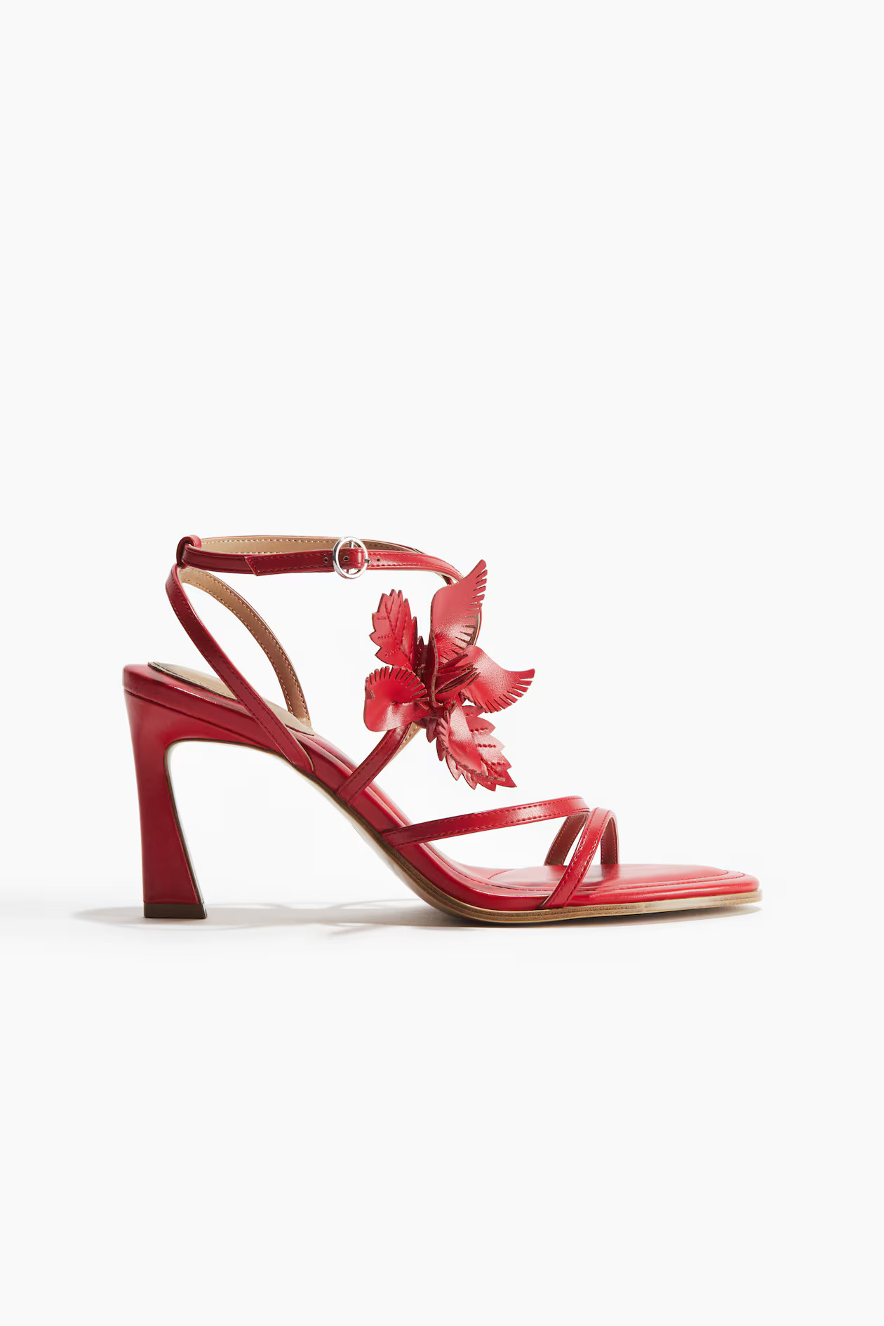 Appliquéd Heeled Sandals | H&M (US + CA)