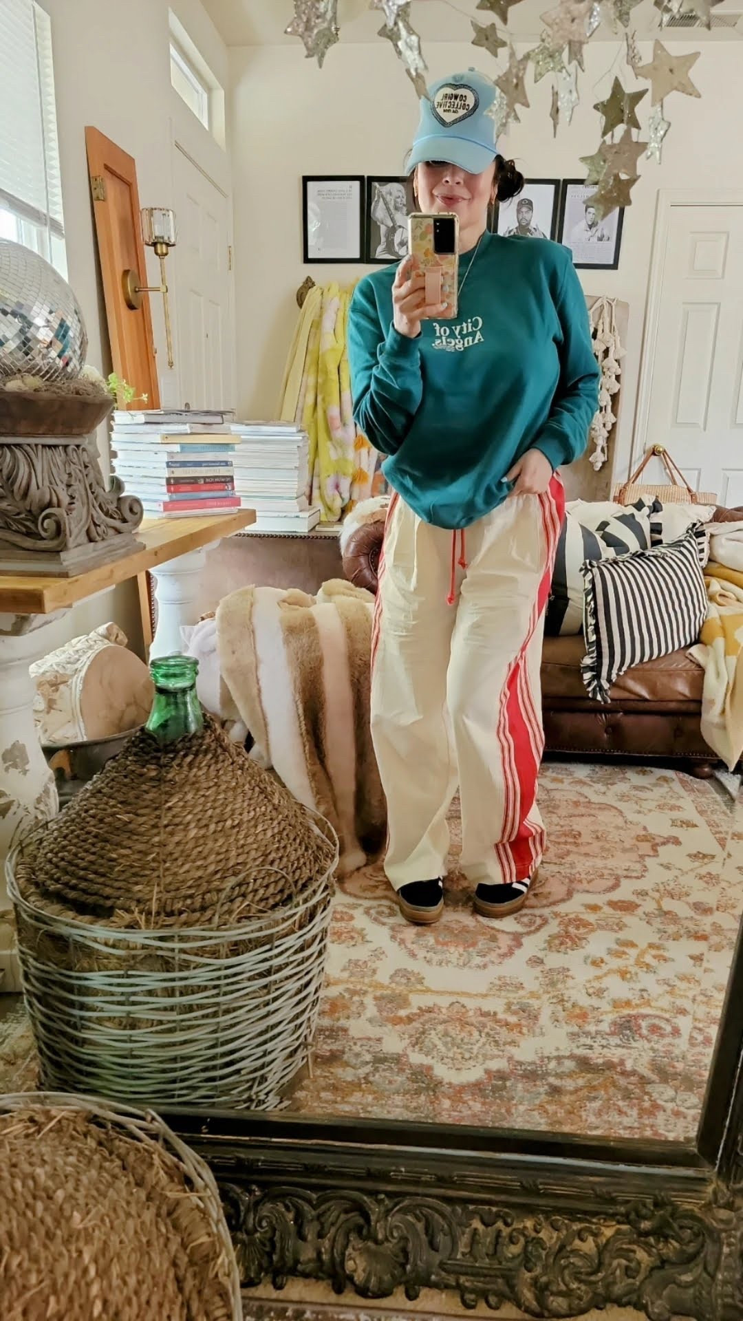 Wearing a size medium in the pants. Adidas are tts 
#comfyoutfit

#LTKActive #LTKShoeCrush #LTKTravel