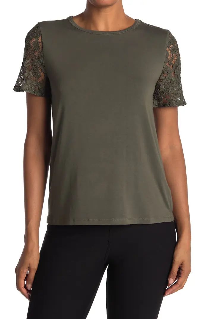 (R) Lace Sleeve Top | Nordstrom Rack