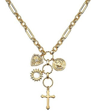 Electric Picks Mason Y Necklace - Gold | Dillard's