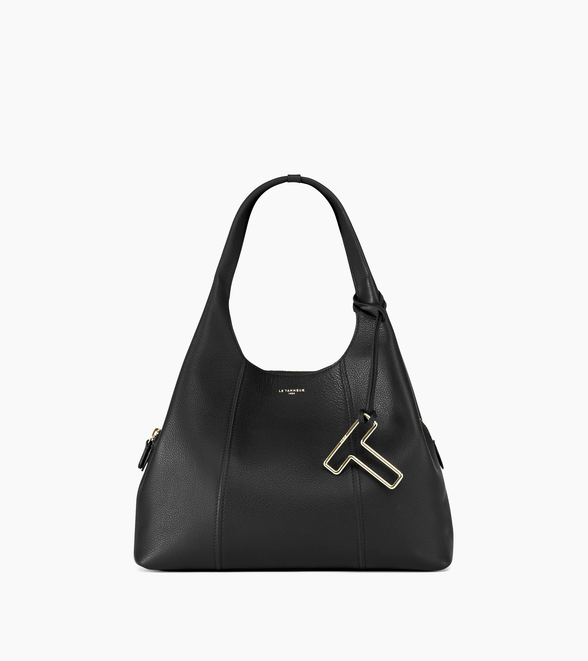 Medium Juliette pebbled leather shoulder bag | Le Tanneur