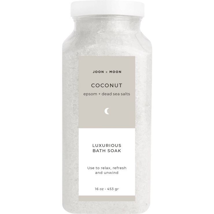 Joon X Moon Coconut Salt Bath Soak - 16oz | Target