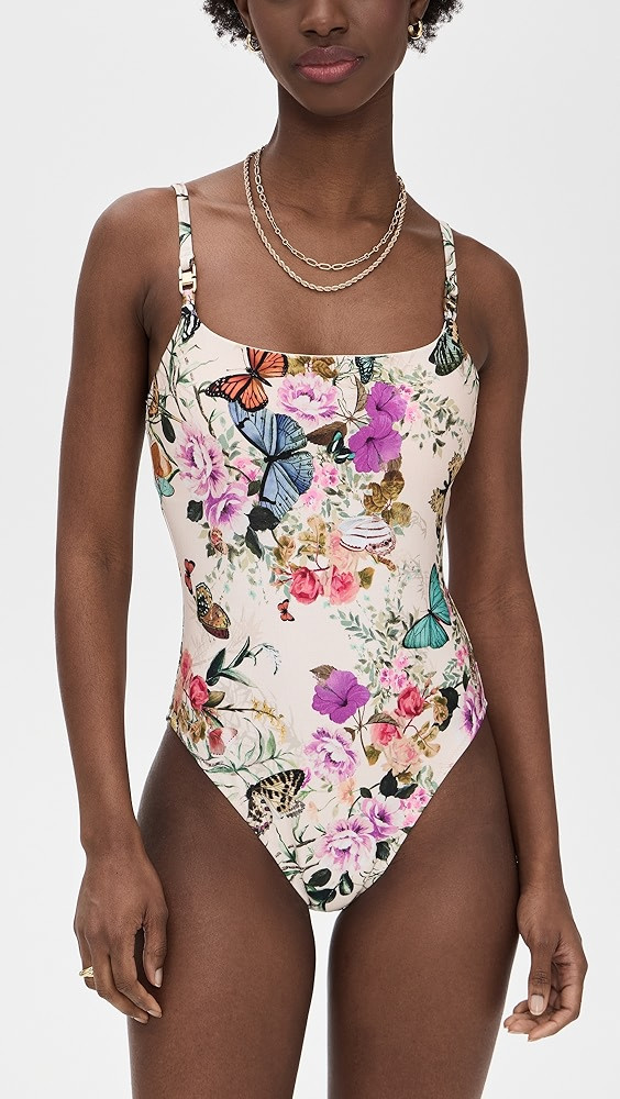 L'AGENCE Remi Butterfly One Piece | Shopbop | Shopbop