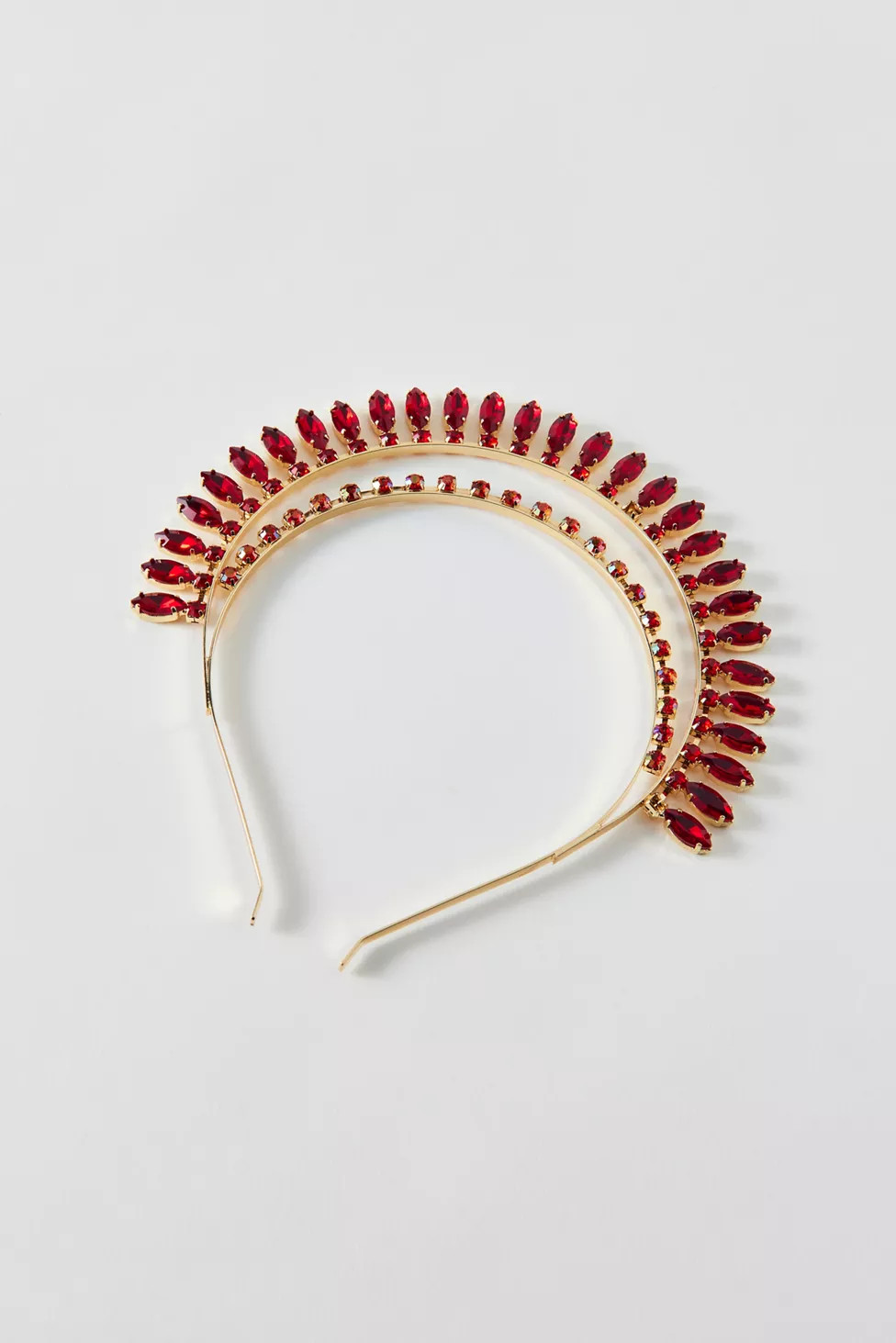 Crimson Crown Halo Headband | Urban Outfitters (US and RoW)