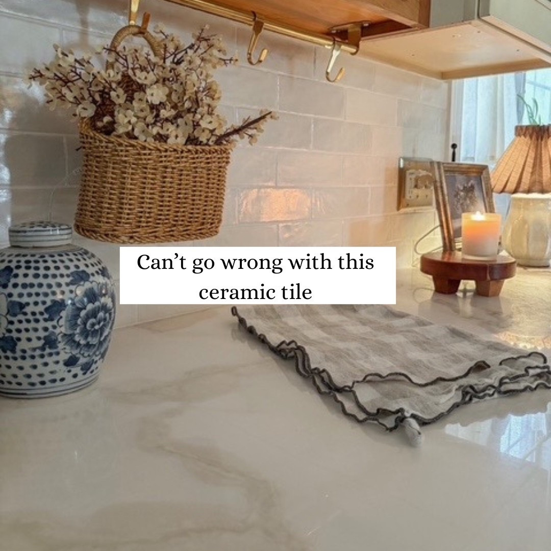 Can’t go wrong with this ceramic kitchen tile! Can also work great in a bathroom.

Zellige tile, backsplash, tile, Amazon home decor 

#LTKSaleAlert #LTKFindsUnder50 #LTKHome