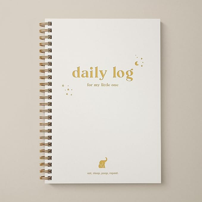 Baby Daily Log Book, Track and Monitor Newborn Nursing, Sleep, Diaper and Milestones. Gift for ne... | Amazon (US)