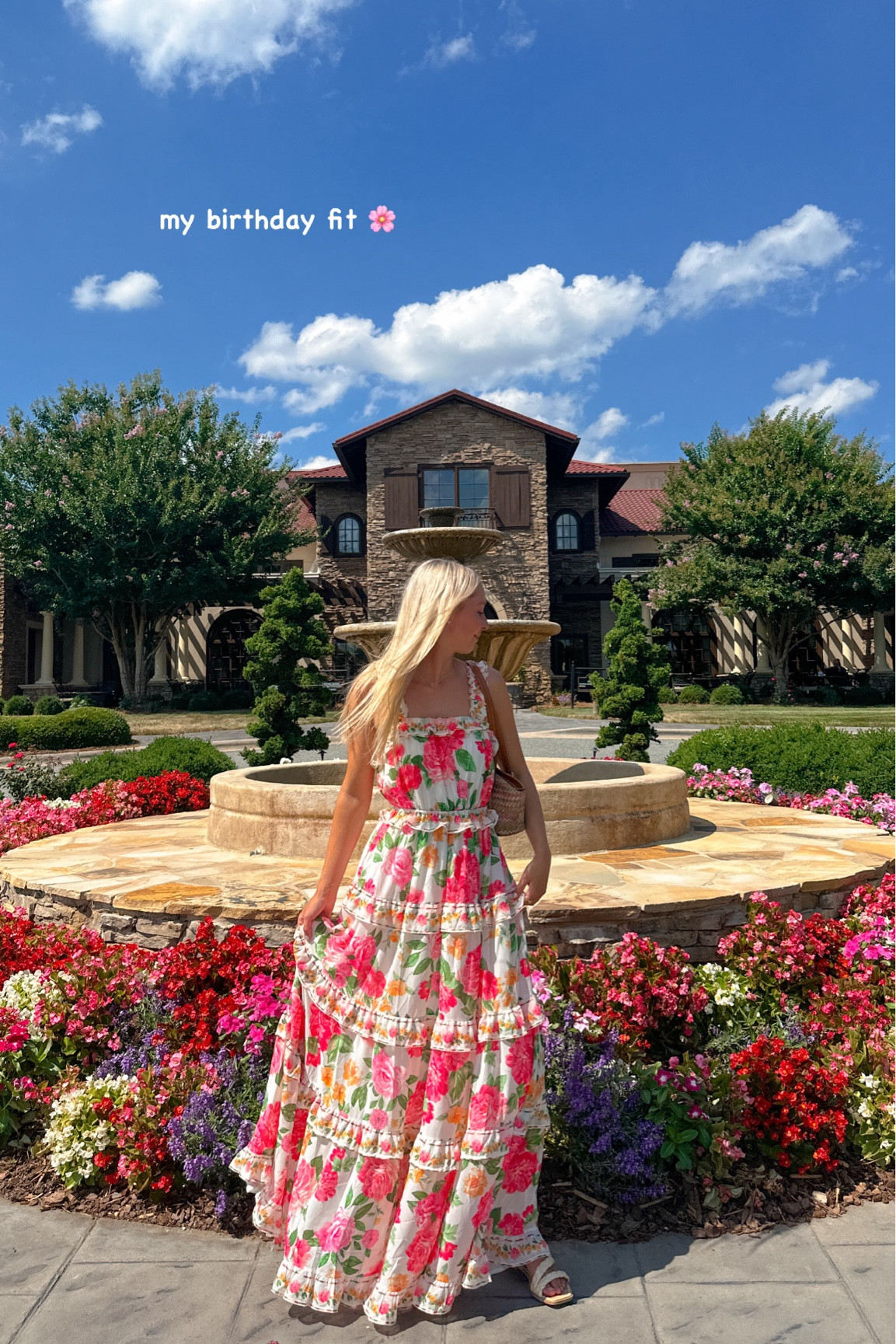 Loved this dress so much for my birthday outfit 🌸 wearing size small! 

#LTKSummerSales #LTKSeasonal #LTKWedding