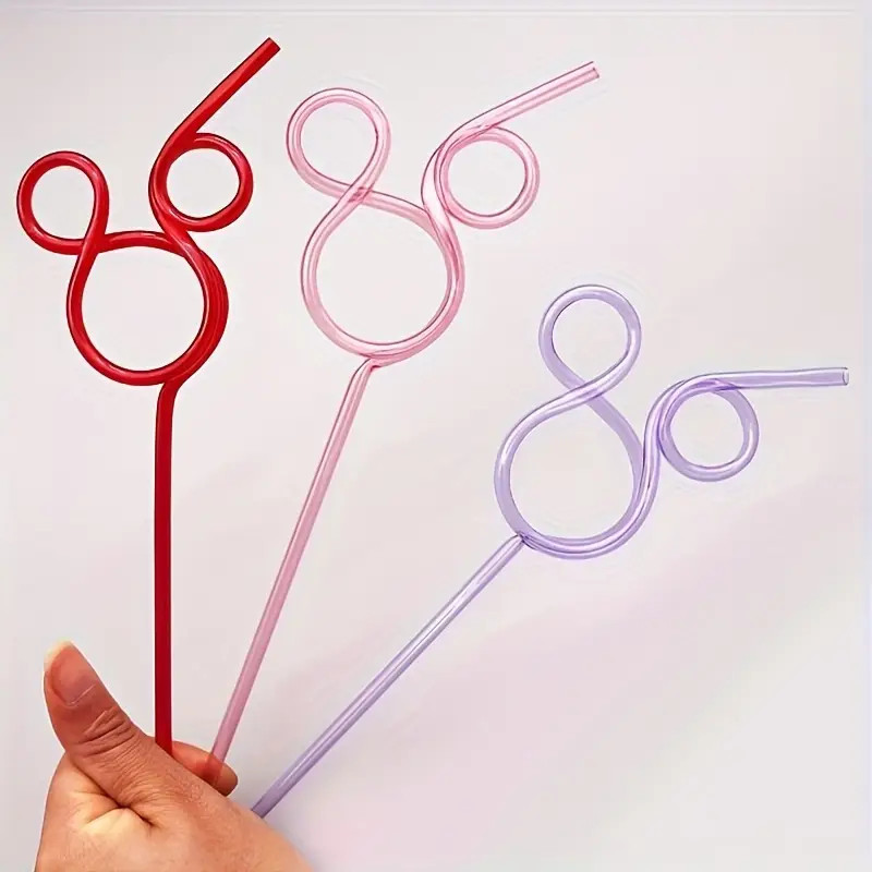 Creative Cartoon Mouse Shape Cute Straws Colorful Reusable - Temu | Temu Affiliate Program
