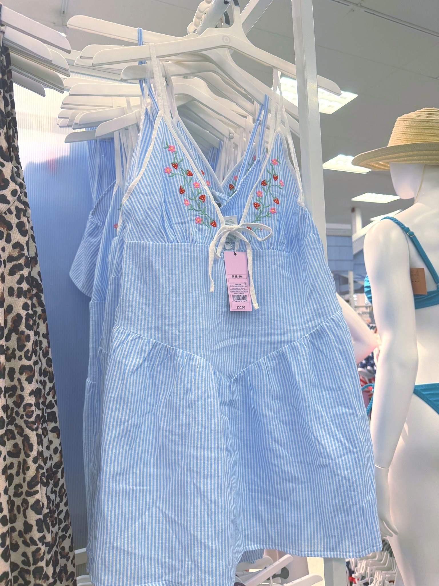 Target Wild Fable Embroidered floral sleeveless mini striped coverup swim dress @Target  #target #wildfable #targetswim #swimwear #swimcoverup

#LTKootd #LTKTravel #LTKSeasonal