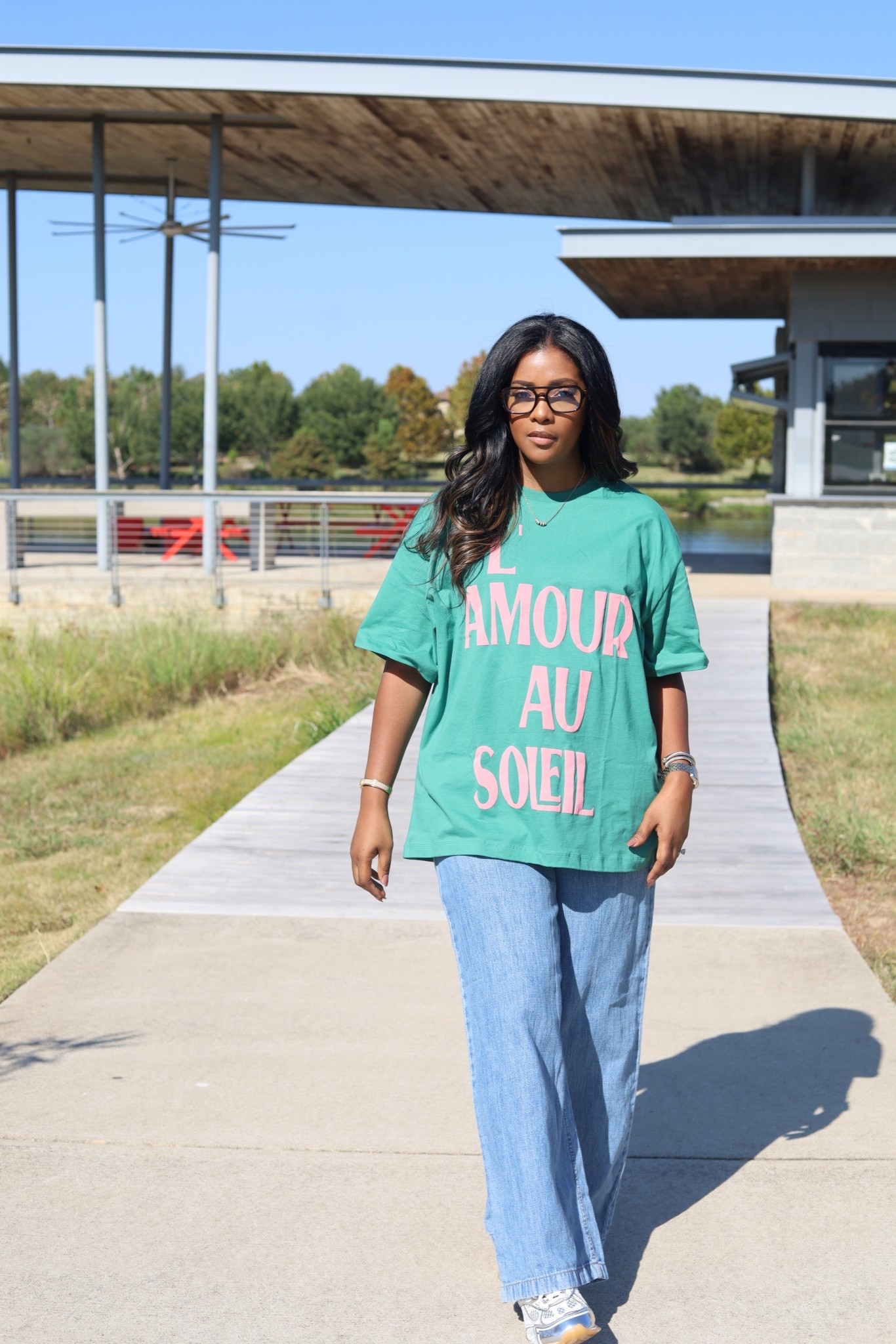 Casual looks I’m currently a fan of. Graphic tees, wide leg jeans! Pull on jeans! ASOS looks! Travel look 

#LTKStyleTip #LTKFindsUnder50 #LTKFindsUnder100