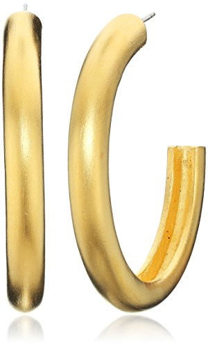 Ben-Amun Jewelry Gold Half Moon Stud Earrings | Amazon (US)