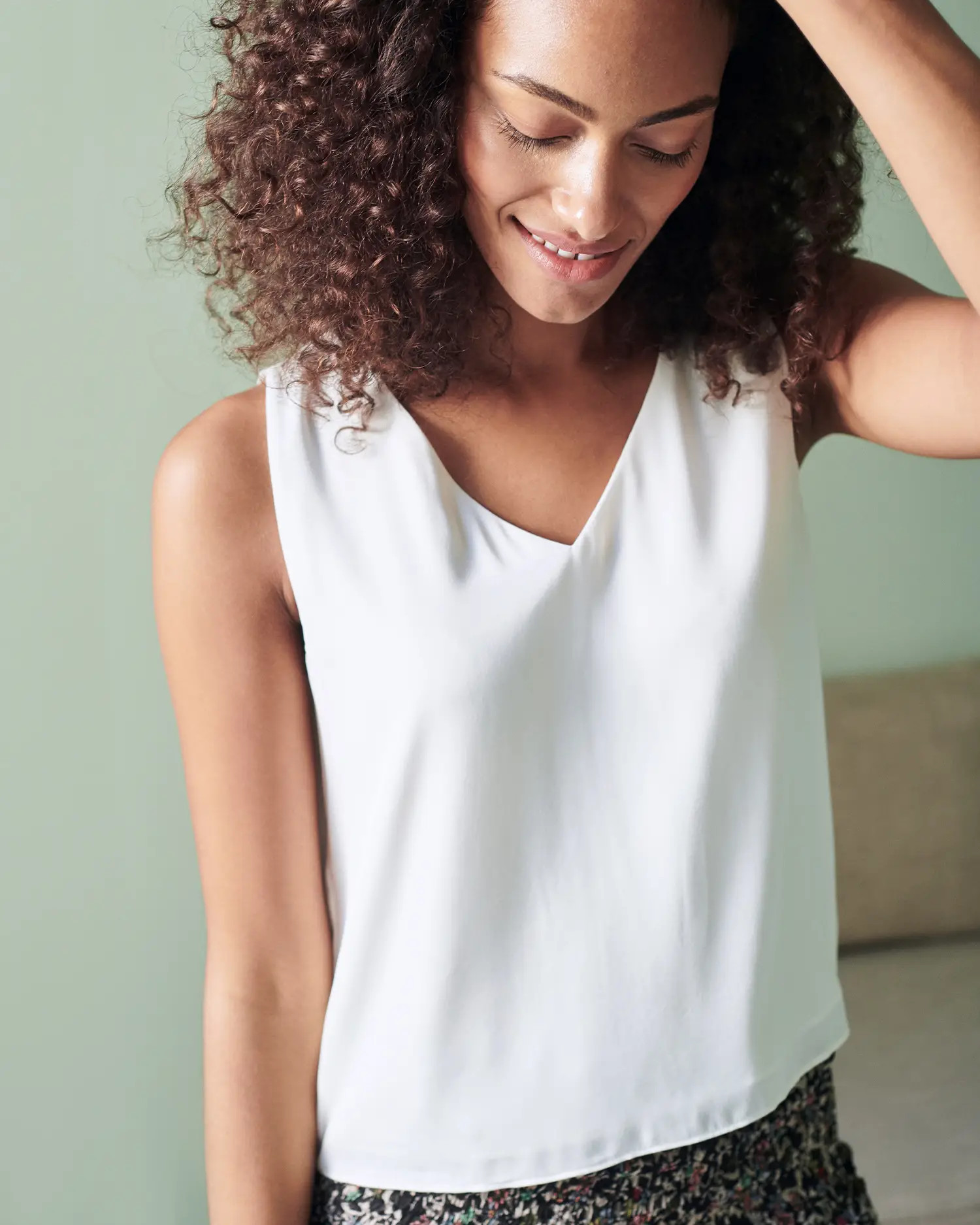 Washable Stretch Silk Tank | Quince | Quince