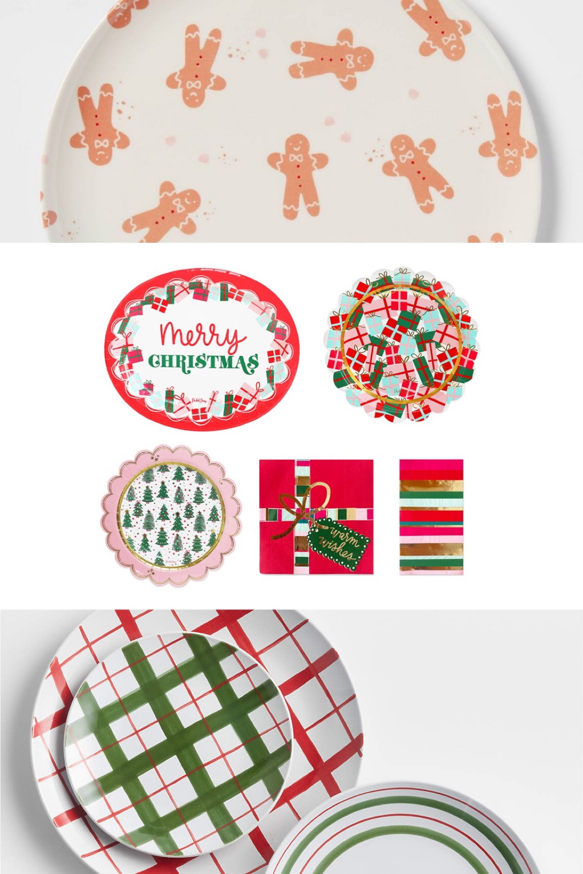 Christmas decor and festive tableware and paper goods! 

#LTKHoliday #LTKGiftGuide #LTKSeasonal