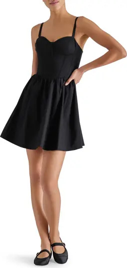 Rhoda Corset Fit & Flare Minidress | Nordstrom