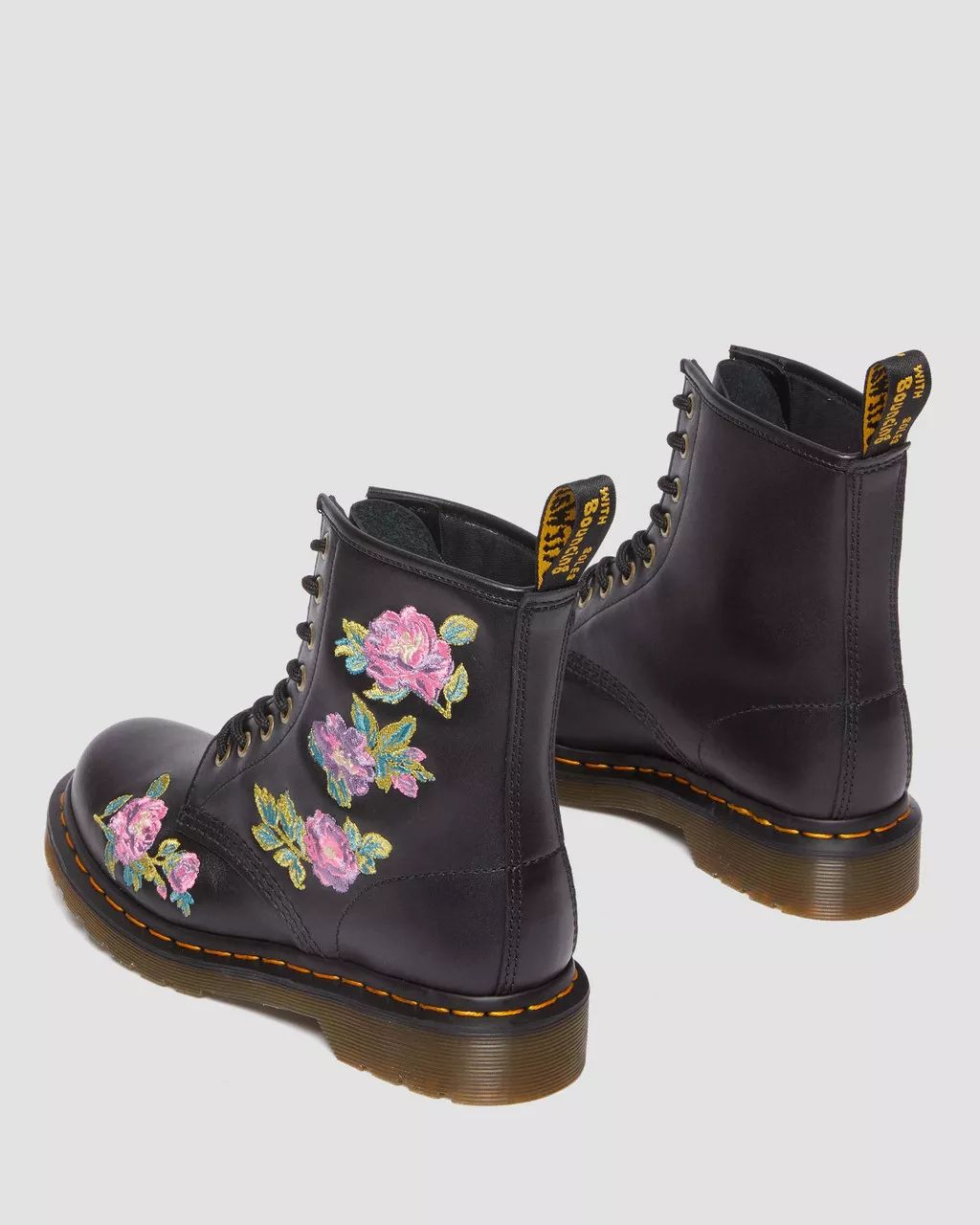 1460 Vonda II Women's Embroidered Floral Boots | Dr. Martens