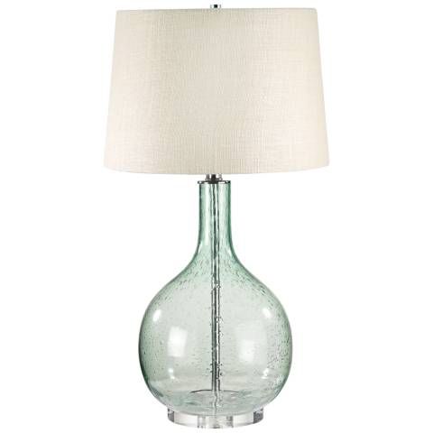 Dimond Green Seedy Glass Vase Table Lamp | Lamps Plus