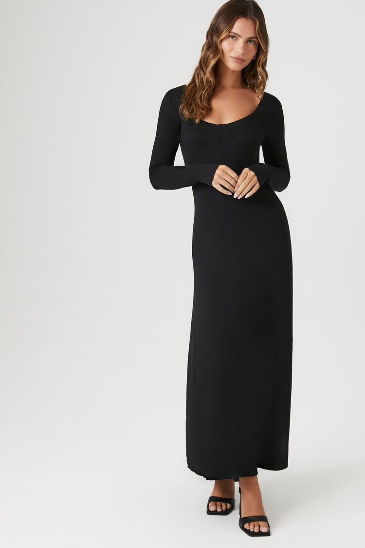 Long-Sleeve Maxi Dress | Forever 21 | Forever 21 (US)