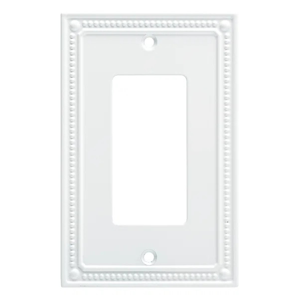 Classic Beaded 1-Gang Rocker Wall Plate | Wayfair North America