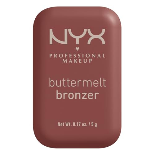 NYX PROFESSIONAL MAKEUP Matte Buttermelt Bronzer, Longwear Face Makeup with Up to 12 Hours of Wear, Vegan Formula - Butta Dayz (Deep Rich Warm Red) | Amazon (US)