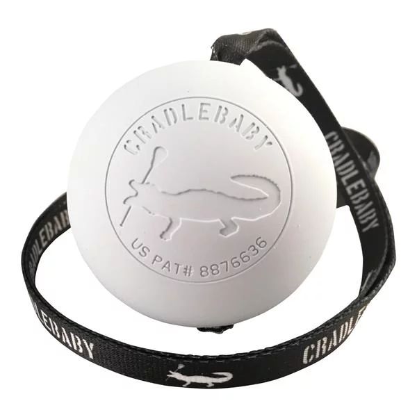 Cradlebaby - Lacrosse Training Ball - Black with White Lettering/Logo | Walmart (US)