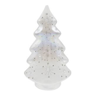 7" Glittery Tabletop Glass Christmas Tree by Ashland® | Michaels Stores