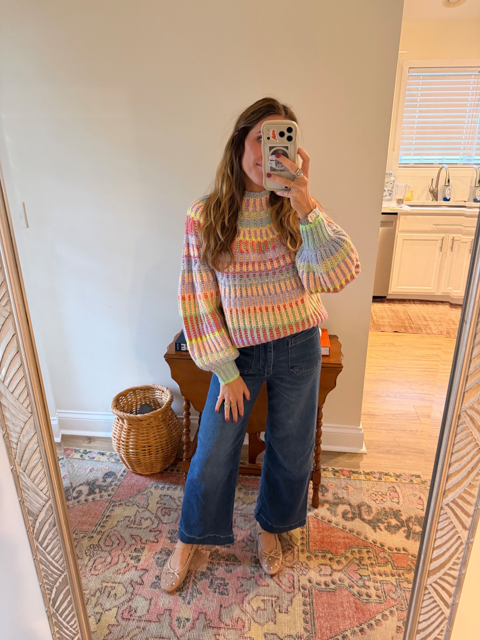 Wearing this cozy sweater again today! I’m in an xsmall 

#LTKSeasonal