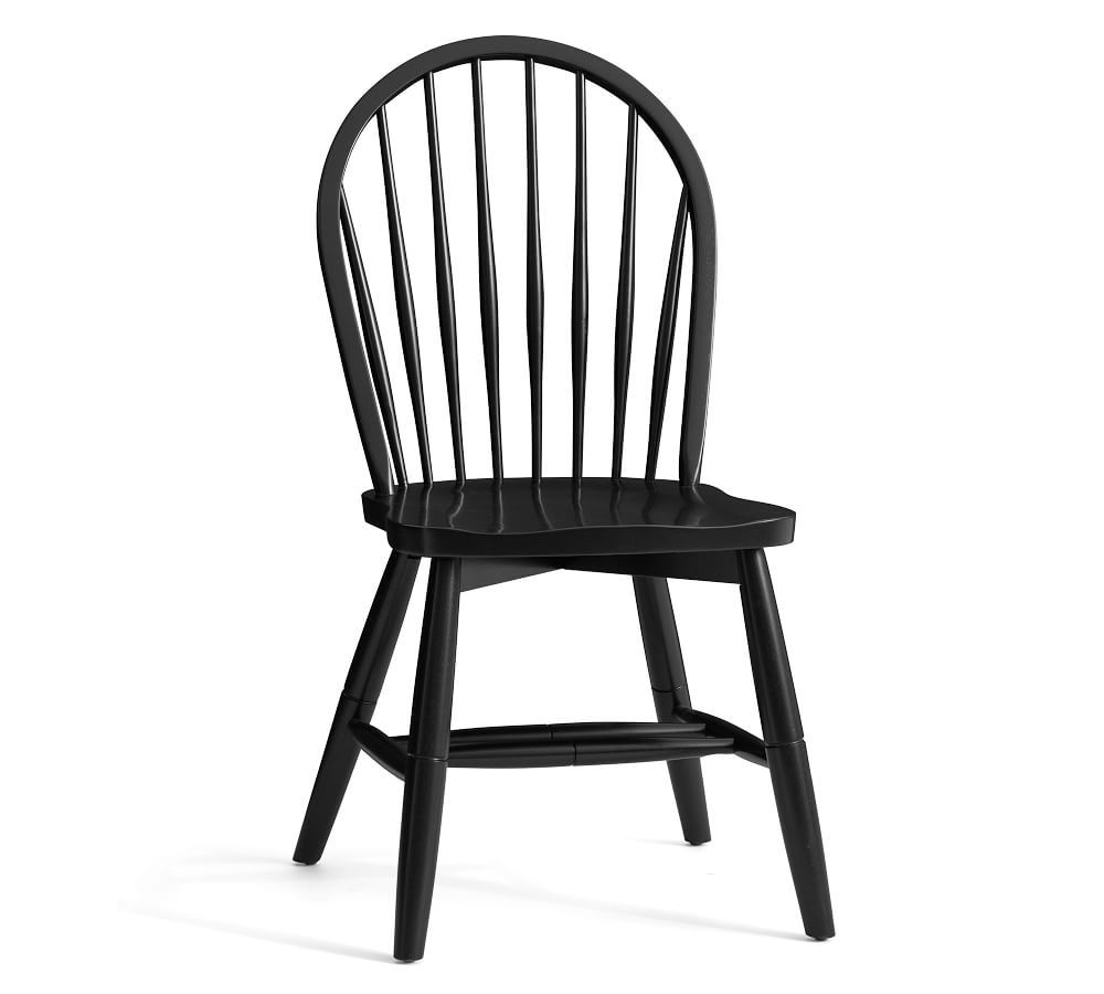 OPEN BOX: Windsor Dining Chair, Black | Pottery Barn (US)