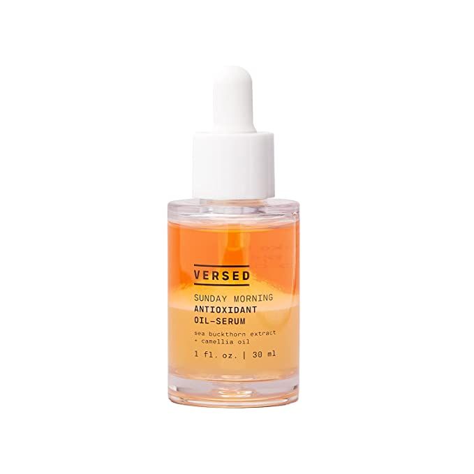 Versed Sunday Morning Antioxidant Oil Serum Nourishing Facial Oil with Camellia Oil, 1 Ounce | Amazon (US)