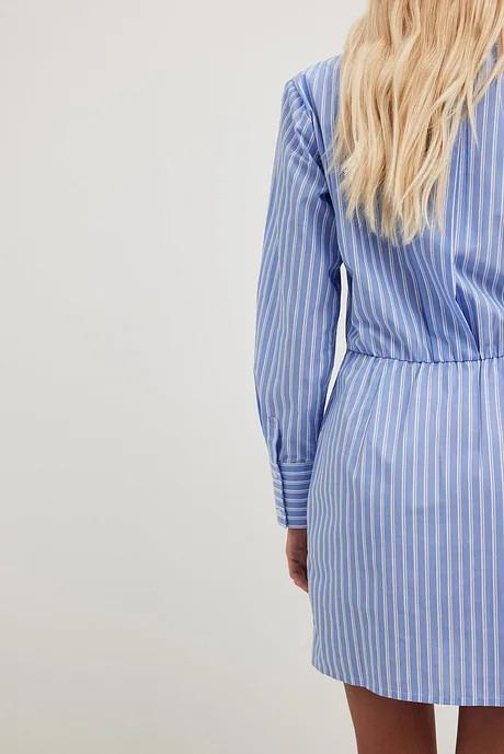Striped Shirt Dress | NA-KD US